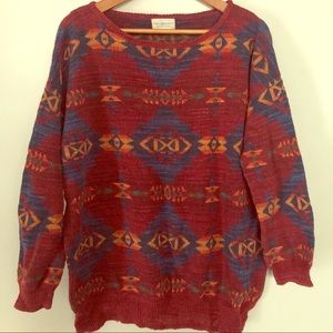 Denim & Supply Ralph Lauren Geometric Knit Sweater